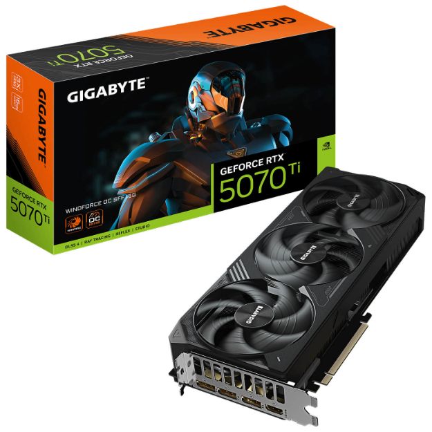 תמונה של Gigabyte GeForce RTX 5070 Ti WINDFORCE OC SFF 16G