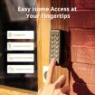 תמונה של SWITCHBOT KEYPAD TOUCH קודן טביעת אצבע