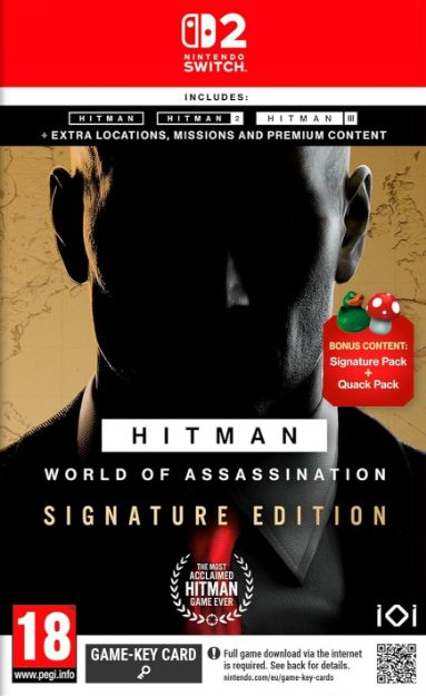 תמונה של HITMAN WORLD OF ASSASSINATION SIGNATUE EDITION - NINTENDO SWITCH 2 