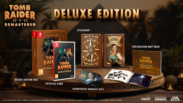 תמונה של TOMB RAIDER IV-VI REMASTERED DELUXE EDITION NINTENDO SWITCH