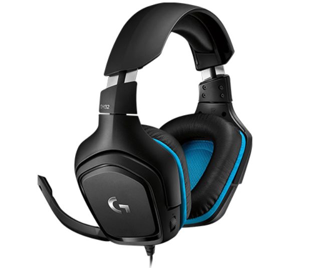 תמונה של LOGITECH G432 אוזניות גיימינג בצבע שחור 