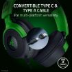 תמונה של RAZER KRAKEN V4 X WIRED GAMING HEADSET MINECRAFT EDITION אוזניות גיימינג מיינקראפט