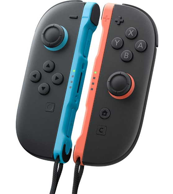 תמונה של  NINTENDO SWITCH 2 JOY CON PAIR LIGHT BLUE / LIGHT RED זוג ג'ויקונים 