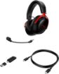 תמונה של  HyperX Cloud III Wireless Black Red אוזניות גיימינג אלחוטיות 