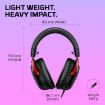 תמונה של  HyperX Cloud III Black Red אוזניות גיימינג